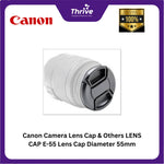 Load image into Gallery viewer, Canon Camera Lens Cap &amp; Others LENS CAP E-55 Lens Cap Diameter 55mm