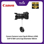 Load image into Gallery viewer, Canon Camera Lens Cap &amp; Others LENS CAP E-58II Lens Cap Diameter 58mm