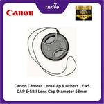 Load image into Gallery viewer, Canon Camera Lens Cap &amp; Others LENS CAP E-58II Lens Cap Diameter 58mm