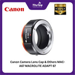 Load image into Gallery viewer, Canon Camera Lens Cap &amp; Others MAC-A67 MACROLITE ADAPT 67