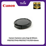 Load image into Gallery viewer, Canon Camera Lens Cap &amp; Others PROTECTF43 PROTECT FILTER 43mm