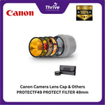 Load image into Gallery viewer, Canon Camera Lens Cap &amp; Others PROTECTF49 PROTECT FILTER 49mm