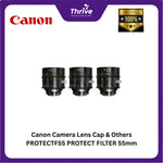 Load image into Gallery viewer, Canon Camera Lens Cap &amp; Others PROTECTF55 PROTECT FILTER 55mm