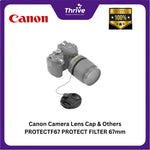 Load image into Gallery viewer, Canon Camera Lens Cap &amp; Others PROTECTF67 PROTECT FILTER 67mm