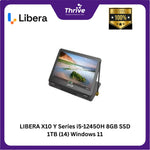 Load image into Gallery viewer, LIBERA X10 Y Series i5-12450H 8GB SSD 1TB (14) Windows 11 Professional + Microsoft Office 2019 Professional 1Y