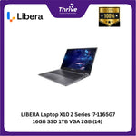 Load image into Gallery viewer, LIBERA Laptop X10 Z Series i7-1165G7 16GB SSD 1TB VGA 2GB (14) Windows 11 Professional 1-1-0