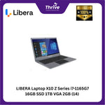 Load image into Gallery viewer, LIBERA Laptop X10 Z Series i7-1165G7 16GB SSD 1TB VGA 2GB (14) Windows 11 Professional 1-1-0