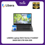 Load image into Gallery viewer, LIBERA Laptop X10 Z Series i7-1165G7 16GB SSD 1TB VGA 2GB (14) Windows 11 Professional + Microsoft Office 2019 Professional 3Y