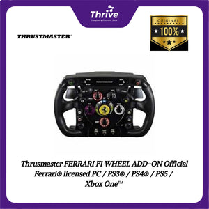 "Thrusmaster FERRARI F1 WHEEL ADD-ON Official Ferrari® licensed PC / PS3® / PS4® / PS5 /  Xbox One™"