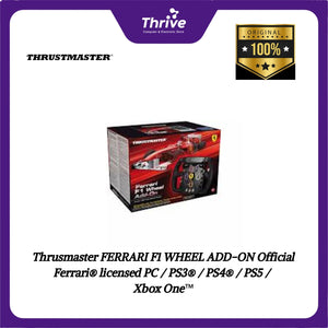 "Thrusmaster FERRARI F1 WHEEL ADD-ON Official Ferrari® licensed PC / PS3® / PS4® / PS5 /  Xbox One™"