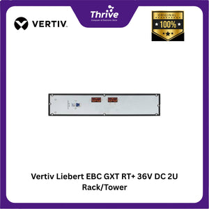 Vertiv Liebert EBC GXT RT+ 36V DC 2U Rack/Tower W/Batteries GXTRT-EBC36VRT2U