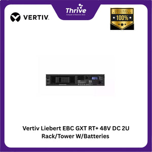 Vertiv Liebert EBC GXT RT+ 48V DC 2U Rack/Tower W/Batteries GXTRT-EBC48VRT2U