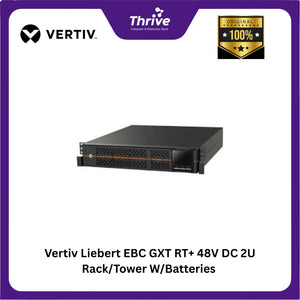 Vertiv Liebert EBC GXT RT+ 48V DC 2U Rack/Tower W/Batteries GXTRT-EBC48VRT2U
