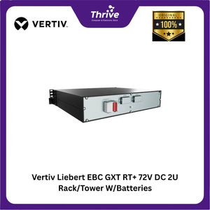 Vertiv Liebert EBC GXT RT+ 72V DC 2U Rack/Tower W/Batteries GXTRT-EBC72VRT2U