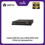 Load image into Gallery viewer, Liebert GXE On-Line 1.5kVA 230V LCD, PF0.9, 2U, Extended Run, Rack/Tower, Rail Kit Bundled 1203735