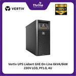 Load image into Gallery viewer, Vertiv UPS Liebert GXE On-Line 6kVA/6kW 230V LCD, PF1.0, 4U, Extended Run, Rack/Tower, Rail Kit Bundled GXE3-6000IRT4UXL
