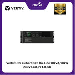 Load image into Gallery viewer, Vertiv UPS Liebert GXE On-Line 10kVA/10kW 230V LCD, PF1.0, 5U, Extended Run, Rack/Tower, Rail Kit Bundled GXE3-10KIRT5UXL
