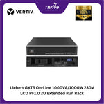 Load image into Gallery viewer, Liebert GXT5 On-Line 1000VA/1000W 230V LCD PF1.0 2U Extended Run Rack/Tower, Rail Kit Bundled 1202008