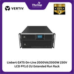 Load image into Gallery viewer, Liebert GXT5 On-Line 2000VA/2000W 230V LCD PF1.0 2U Extended Run Rack/Tower, Rail Kit Bundled 1202010