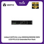 Load image into Gallery viewer, Liebert GXT5 On-Line 3000VA/3000W 230V LCD PF1.0 2U Extended Run Rack/Tower, Rail Kit Bundled 1202005
