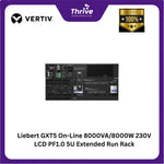 Load image into Gallery viewer, Liebert GXT5 On-Line 8000VA/8000W 230V LCD PF1.0 5U Extended Run Rack/Tower, RDU101 webcard and Rail Kit Bundled 1201979