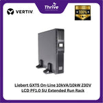 Load image into Gallery viewer, Liebert GXT5 On-Line 10kVA/10kW 230V LCD PF1.0 5U Extended Run Rack/Tower, RDU101 webcard and Rail Kit Bundled 1201982