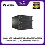 Load image into Gallery viewer, Vertiv UPS Liebert GXT5 On-Line 16kVA/16kW 230V LCD PF1.0, 9U, Extended Run Rack/Tower, RDU101 webcard and Rail Kit Bundled GXT5-16KIRT9UXLN
