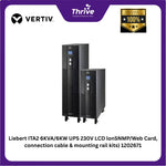 Load image into Gallery viewer, Liebert ITA2 6KVA/6KW UPS 230V LCD long backup model (included IS-UNITY-DP SNMP/Web Card, connection cable &amp; mounting rail kits) 1202671