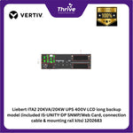 Load image into Gallery viewer, Liebert ITA2 20KVA/20KW UPS 400V LCD long backup model (included IS-UNITY-DP SNMP/Web Card, connection cable &amp; mounting rail kits) 1202683