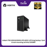 Load image into Gallery viewer, Liebert ITA2 40KVA/40KW UPS 400V LCD long backup model (included IS-UNITY-DP SNMP/Web Card &amp; rack mounting rail kits) 1202897