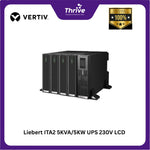 Load image into Gallery viewer, Liebert ITA2 5KVA/5KW UPS 230V LCD long backup model (included IS-UNITY-DP SNMP/Web Card, connection cable &amp; mounting rail kits)
