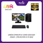 Load image into Gallery viewer, LIBERA EPSILON i5-12400 32GB SSD 256GB + 2TB (19) WIN 11 3Y (S01)