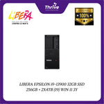 Load image into Gallery viewer, LIBERA EPSILON i9-13900 32GB SSD 256GB + 2X4TB (19) WIN 11 3Y