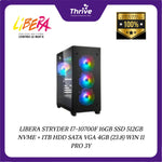 Load image into Gallery viewer, LIBERA STRYDER I7-10700F 16GB SSD 512GB NVME + 1TB HDD SATA VGA 4GB (23.8) WIN 11 PRO 3Y