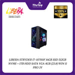 Load image into Gallery viewer, LIBERA STRYDER I7-10700F 16GB SSD 512GB NVME + 1TB HDD SATA VGA 4GB (23.8) WIN 11 PRO 3Y