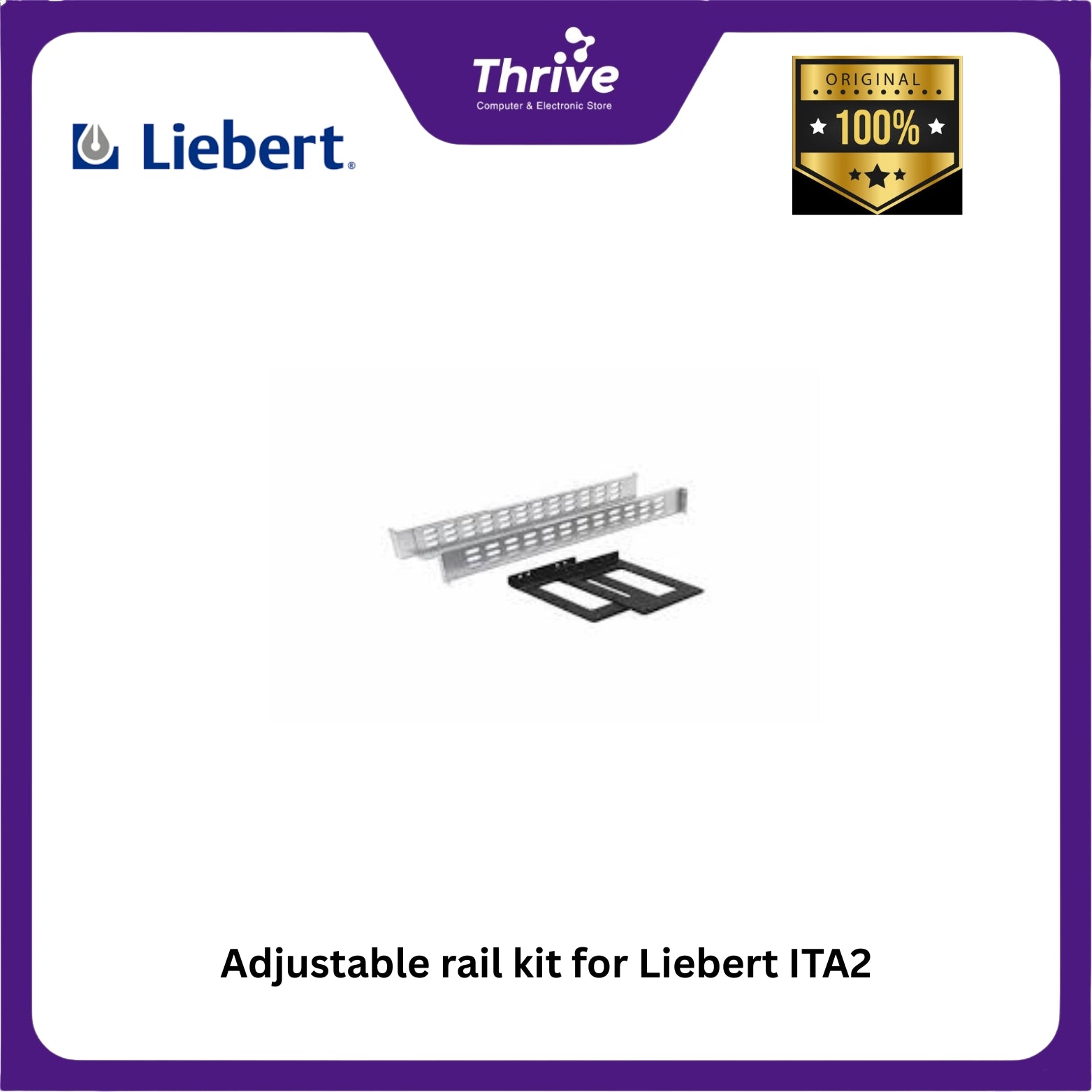 Liebert Rack Rails Adjustable Adjustable rail kit for Liebert ITA2 - Sultan Store