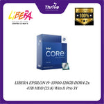 Load image into Gallery viewer, LIBERA EPSILON i9-13900 128GB DDR4 2x 4TB HDD (23.8) Win 11 Pro 3Y