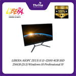 Load image into Gallery viewer, LIBERA AIOPC ZEUS 11 i3-12100 4GB SSD 256GB (21.5) Windows 10 Professional 1Y