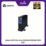 Load image into Gallery viewer, Liebert GXT5 On-Line 2000VA/2000W 230V LCD PF1.0 2U, Extended Run, Rack/Tower, Rail Kit Bundled Lithium-ion Battery, 1202664