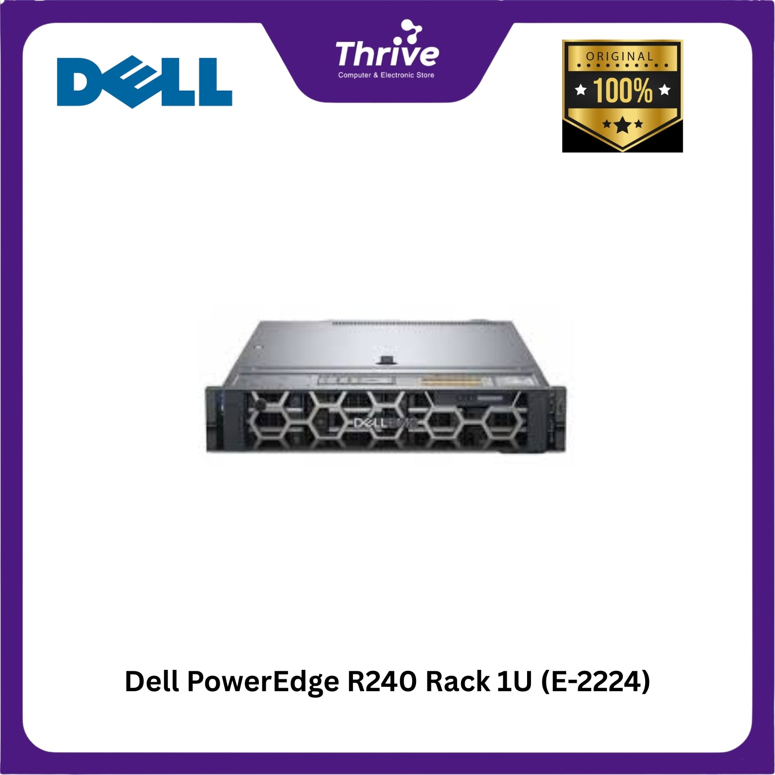 dell poweredge r240 | how to rack a server | server... Dell PowerEdge R240 Rack 1U (E-2224) - Sultan Store