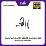 Load image into Gallery viewer, Audio Technica ATH-101USB Single-Ear USB Computer Headset