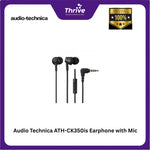 Load image into Gallery viewer, Audio Technica ATH-CK350is Earphone with Mic