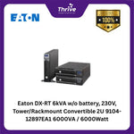 Load image into Gallery viewer, Eaton DX-RT 6kVA w/o battery, 230V, Tower/Rackmount Convertible 2U 9104-12897EA1 6000VA / 6000Watt
