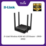 Load image into Gallery viewer, D-Link Wireless N300 4G LTE Router - DWR-M910
