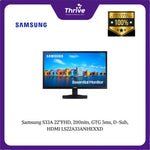 Load image into Gallery viewer, Samsung S33A 22"FHD, 200nits, GTG 5ms, D-Sub, HDMI LS22A33ANHEXXD
