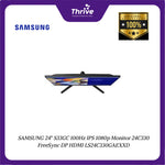 Load image into Gallery viewer, SAMSUNG 24" S33GC 100Hz IPS 1080p Monitor 24C330 FreeSync DP HDMI LS24C330GAEXXD