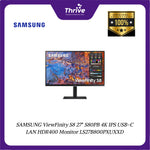 Load image into Gallery viewer, SAMSUNG ViewFinity S8 27" S80PB 4K IPS USB-C LAN HDR400 Monitor LS27B800PXUXXD