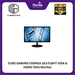 Load image into Gallery viewer, CUBE GAMING CORNEA 18.5 F18HT (VGA &amp; HDMI) 75Hz Monitor