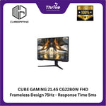 Load image into Gallery viewer, CUBE GAMING 21.45 CG22B0W FHD Frameless Design 75Hz - Response Time 5ms