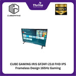 Load image into Gallery viewer, CUBE GAMING IRIS GF24FI 23.8 FHD IPS Frameless Design 165Hz Gaming Monitor with AMD FreeSync &amp; G-SYNC (HDMI + DP) - Response Time 1ms
